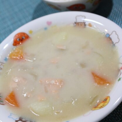 子どもたちに作りました♪美味しい美味しいと喜んで食べてくれました(*^ｏ^*)♪ありがとうございました☆♪